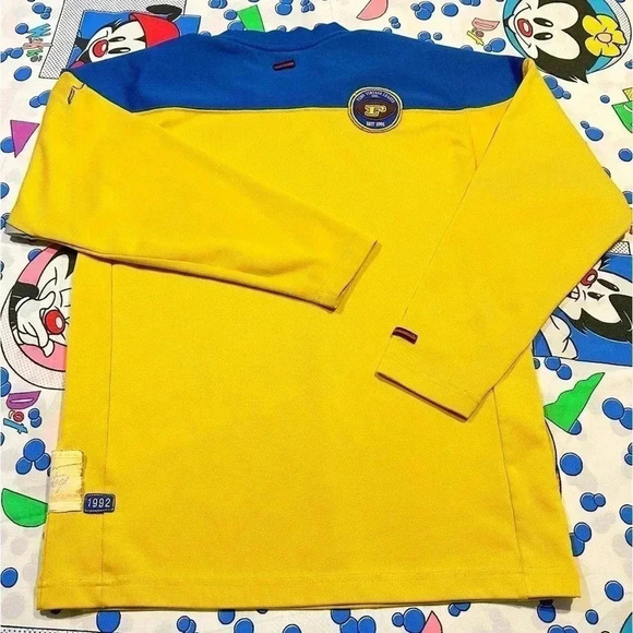 Vintage Kids FUBU Vintage League 1991 Long Sleeve Jersey Size YL (14/16) - Picture 14 of 14